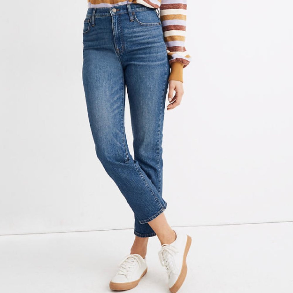 Madewell Classic Cropped Straight Jean